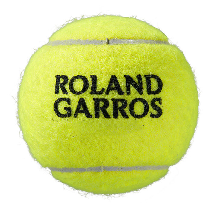 Balles de tennis Roland Garros pour terre battue