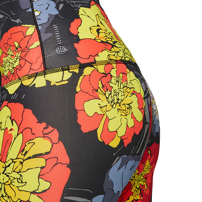 CALÇAS DE FITNESS MULHER ADIDAS SOFT TRAINING ESTAMPADO FLORAL