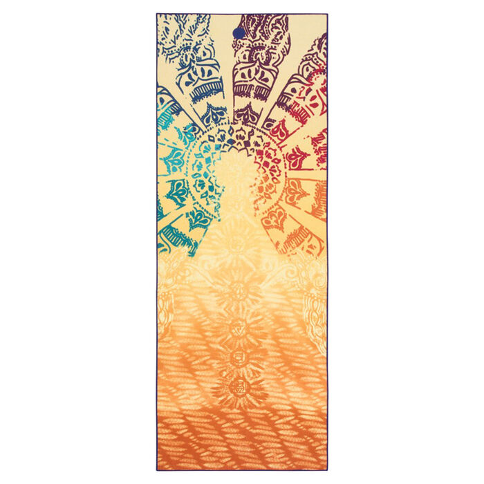 Yogitoes® Chakra Yoga Mat Towel